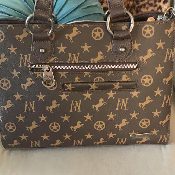 Montana west cowhide fringe purse NWT - Picture 4 of 8